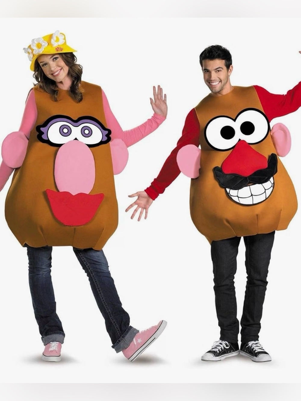 Mister or Mrs. Potato Head Adult Costume, Adult Size X-Large 42’ - 46’,